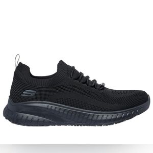 Skechers Black Athletic Shoes
